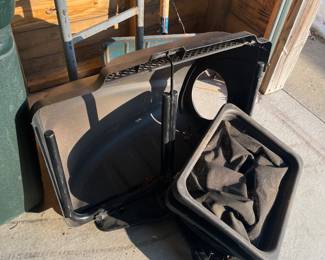 Bagger system for the Craftsman lawn tractor