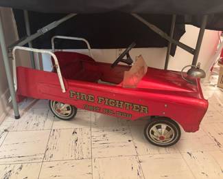 pedal car fire fighter 