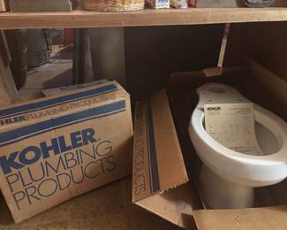 Brand new kohler toilet set 