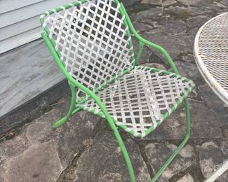 Brown Jordan vintage outdoor chairs tamiami