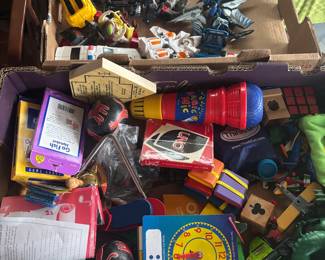 Modern transformers, small toys