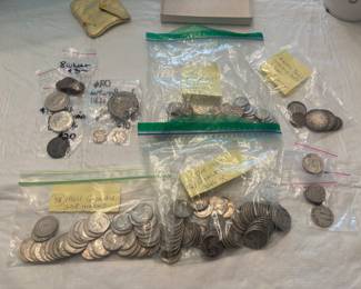 Vintage coins 