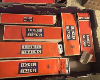 lionel train cars