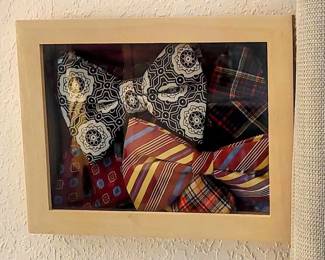 JR bow ties framed