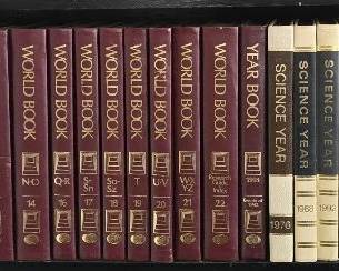 Complete 22 Volume Set of World Book Anniversary Edition Encyclopedias and More