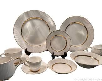 Enoch Wedgwood Golden Swirl China