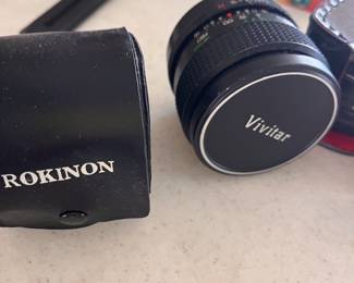 Rokinon and visitar camera lenses