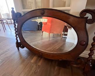 Antique mirror