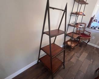Wood/iron shelf