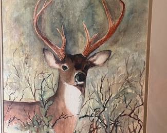 Original watercolor-framed