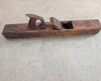 Antique wood plane