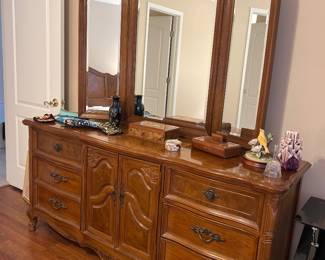 Dresser with Mirror $200 