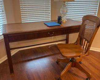 Desk $100  Oak Desk Chair $75