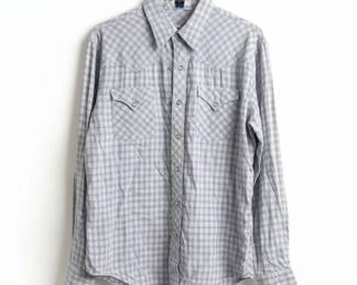 Vintage Van Cort Plaid Western Shirt third image