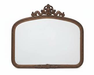 Ornate Giltwood Rococo Revival Mirror