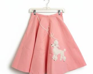 Vintage Pink Poodle Skirt fourth image