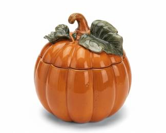 Ceramic Pumpkin Tureen with Ladle fourth image