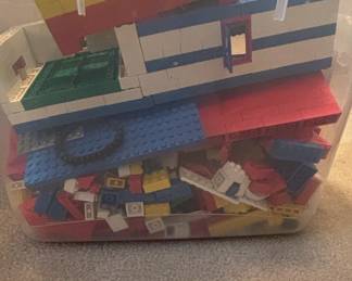 Assorted Vintage Bin of LEGOs late s second image