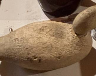 Vintage Wooden Duck Decoy second image