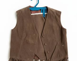 Childs Western Vest Costume fourth image