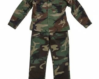Vintage Woodland Camouflage BDU Set fourth image