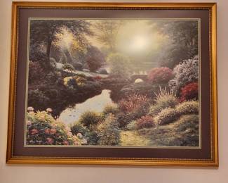 Framed/Matted Henry Peeters Wall Art; $150