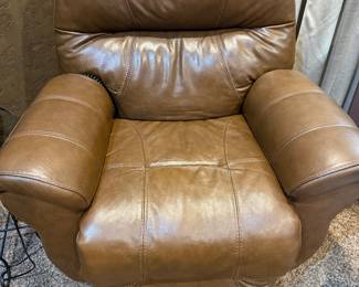 Leather lift chair and recliner by Best Chair inc