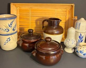 Stoneware Pitcher Crock and More
