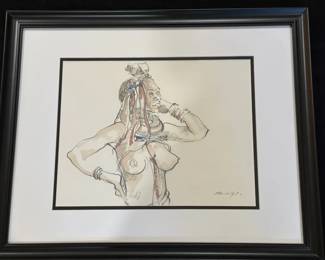 Ian Van Zyl Original Framed Art