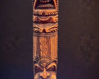 Carved Tiki Totem