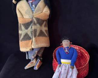 Vintage Native American Doll