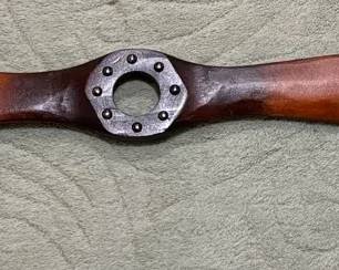 Wood Propellor And Books