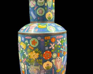 Large Cloisonn Vase