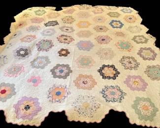 Grandmas Flower Quilt