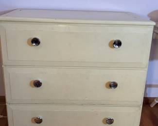 Small Three Drawer Painted Dresser