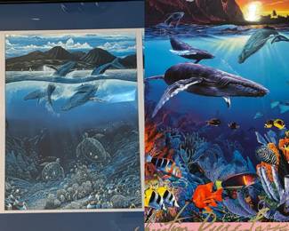 Christian Reese Larsen Signed Poster Robert Lyn Nelson Framed Print