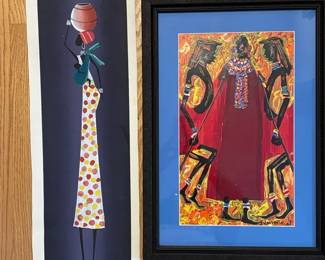 Original Paintings African Women