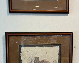 Sheila Cooper Cheetah Prints On Elephant Dung Paper