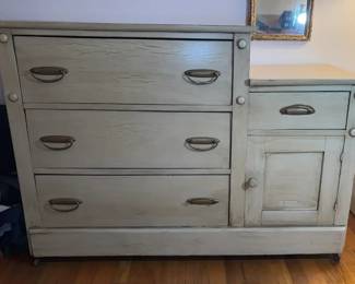 Vintage Painted Dresser