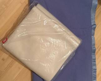 Pair Of Twin Wool Blankets