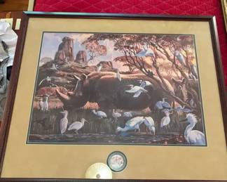 Disney Wildlife Conservation Fund Framed Print