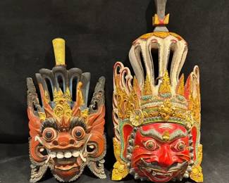 Hand Carved Balinese Mask