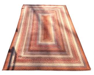 Braided 9x 6 Beige Rug