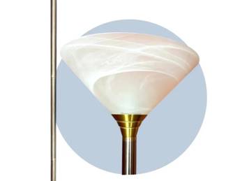 Dimmable Chrome Brass Floor Lamp