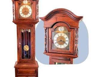 Ethan Allen Tempus Fugit Grandfather Clock