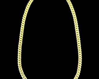 14k Yellow Gold Cuban Link Chain 6mm, 20  Made In Italy 52.8g