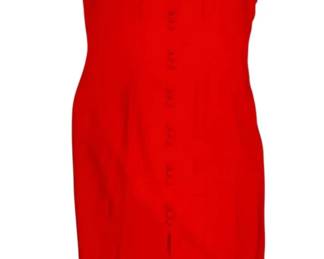Dawn Joy Fashions Red Dress Size 8P