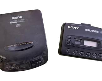 Sony Walkman Sanyo CD Player