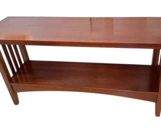Ethan Allen Missionary Style Sofa Table