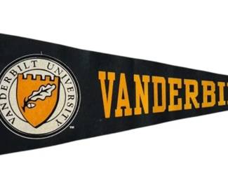 Vanderbilt University Vintage Felt Pennant